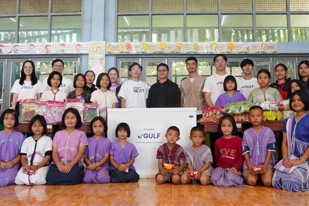 GULF ผนึก AIS ปี3 ติดตั้งโซลาร์เซลล์ สสช.บ้านแม่แพใหญ่ ยกระดับสาธารณสุขชุมชน