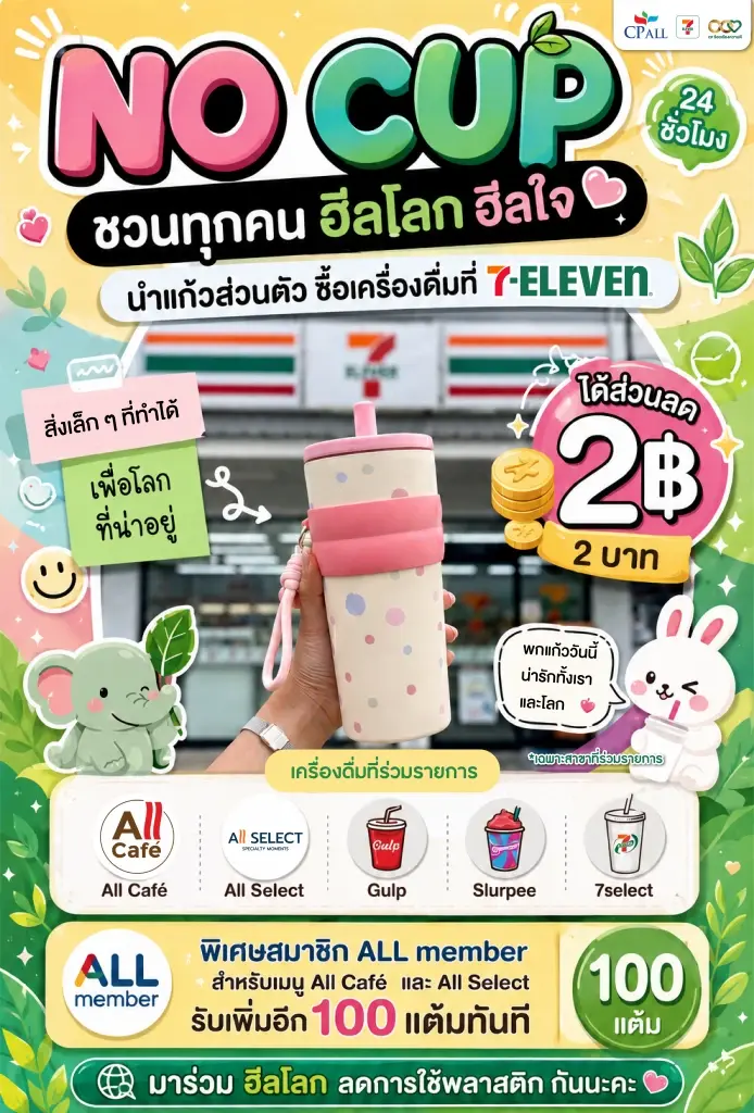"ซีพี ออลล์" ชวนคนไทย สร้างนิสัยเปลี่ยนแปลงพฤติกรรมในโอกาส วันสิ่งแวดล้อมโลก