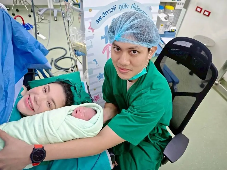 คลอดแล้ว "นนนี่ นนลนีย์" ลูกสาวแอน สิเรียม ให้กำเนิดสมาชิกใหม่
