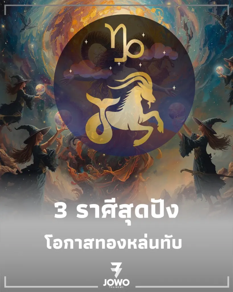 เช็กดวงครึ่งปีหลัง 3 ราศีสุดปัง งานรุ่ง เงินพุ่ง โอกาสทองหล่นทับ 