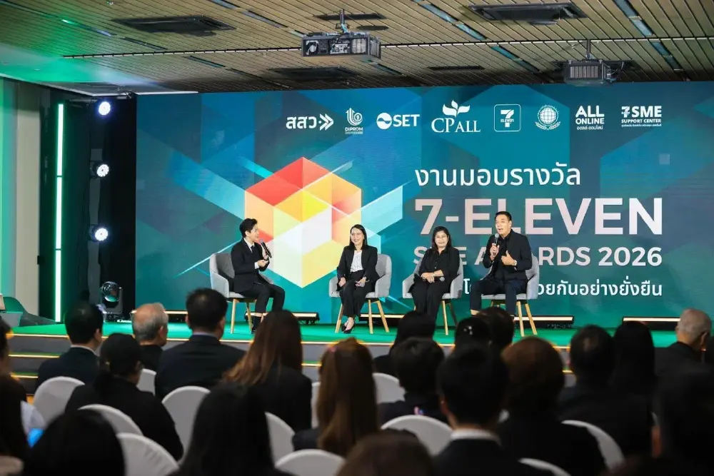 เปิดโผ "21 SME ดาวเด่นแห่งปี"! คว้ารางวัล "7-ELEVEN SME AWARDS 2026"