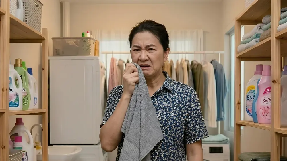 ผู้เชี่ยวชาญเตือน นี่คือตัวการลับทำผ้าขนหนูเหม็นอับ