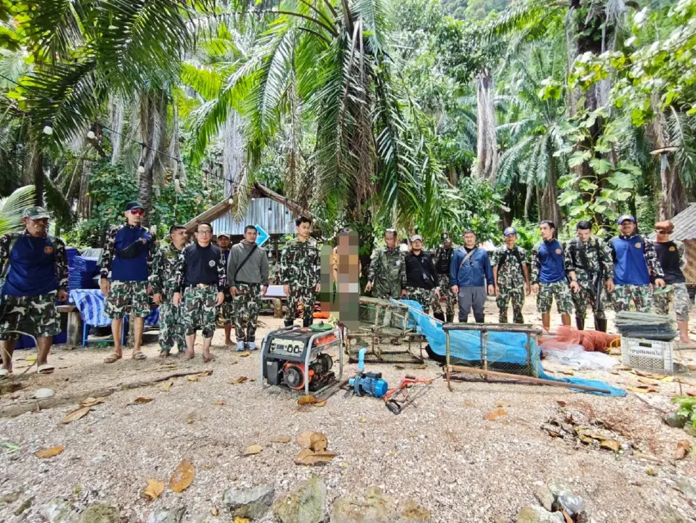 จับหญิงวัย 58 ยึดหาดเขากาโหรดสร้างรีสอร์ตเถื่อนไร้ใบอนุญาต