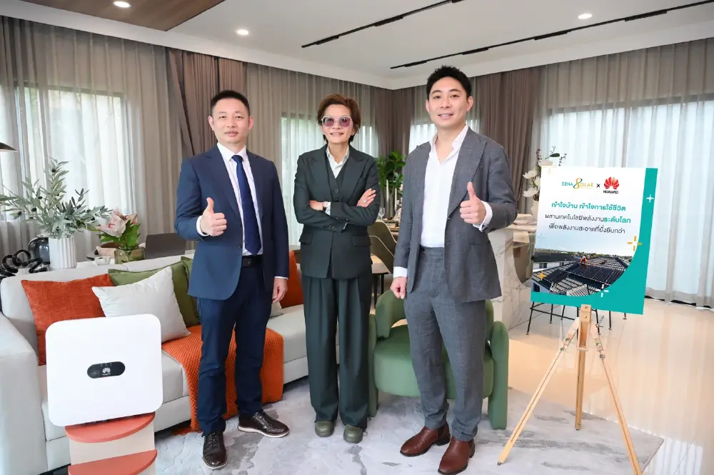 SENASolar จับมือ Huawei ยกระดับ Green Lifestyle Ecosystem ต่อยอดโซลูชันครบวงจร