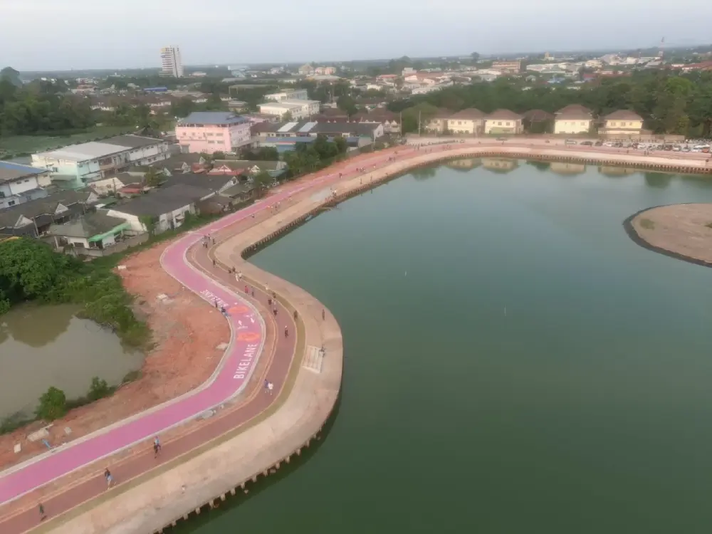 กรมโยธาธิการและผังเมือง ยกระดับ พรุคลองควาย จากพื้นที่รับน้ำ สู่แลนด์มาร์กแห่งใหม่ของสุราษฎร์ธานี
