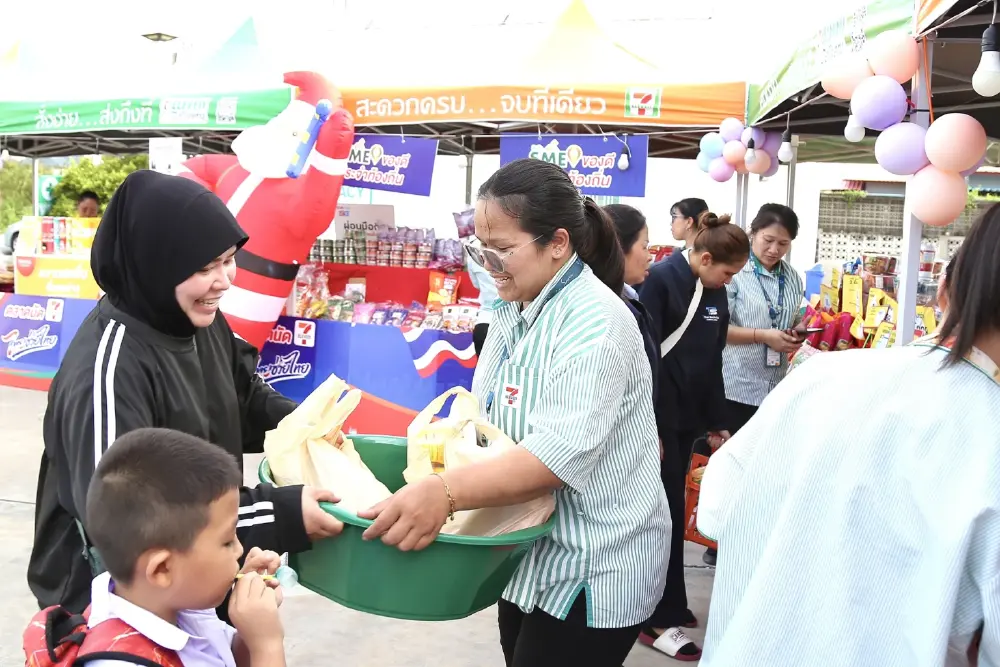 "เซเว่น อีเลฟเว่น" เปิดตลาดนัดฟรี ช่วย SME ไทย โมเดลใหม่กระตุ้นเศรษฐกิจฐานราก-ลดค่าครองชีพ