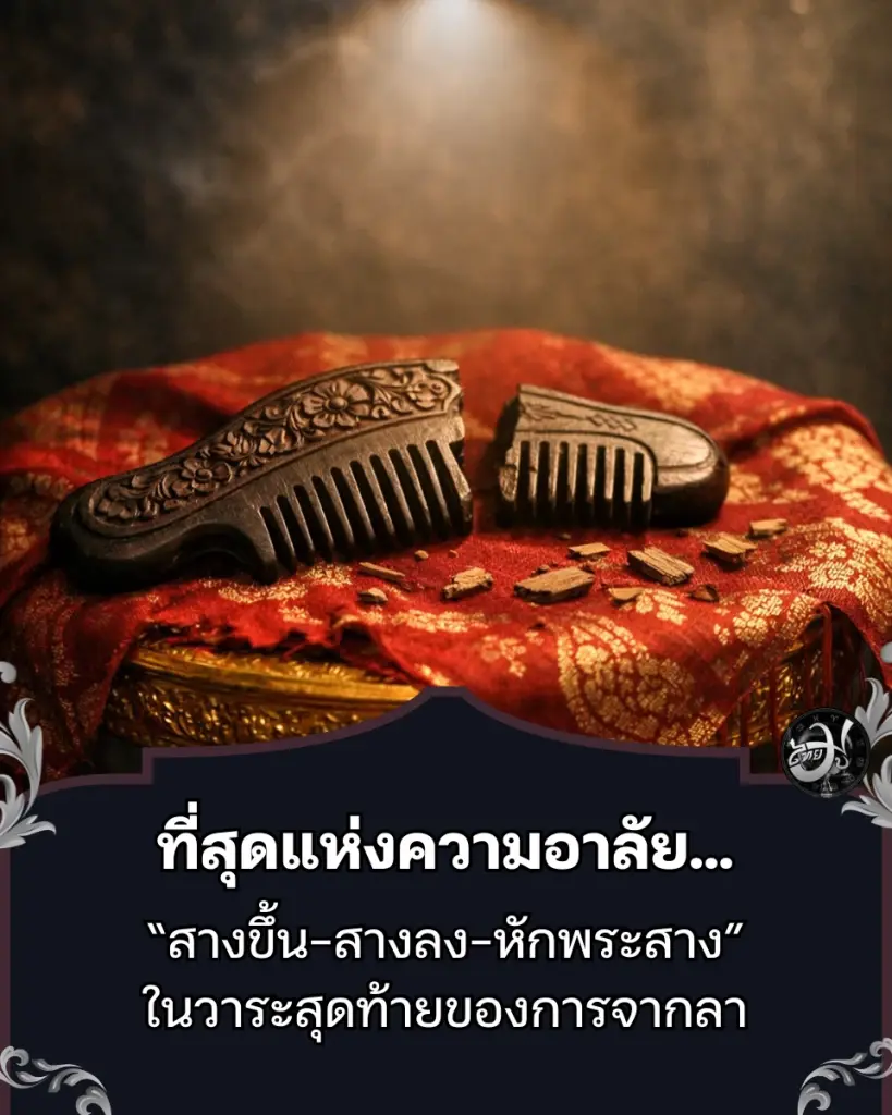 หักพระสาง เจ้าฟ้าพัชรกิติยาภาฯ สิ้นพระชนม์ หักหวี พระเกศาโบราณราชประเพณี เพจไทยมู