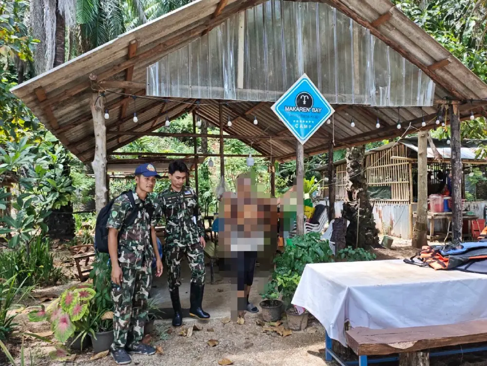 จับหญิงวัย 58 ยึดหาดเขากาโหรดสร้างรีสอร์ตเถื่อนไร้ใบอนุญาต