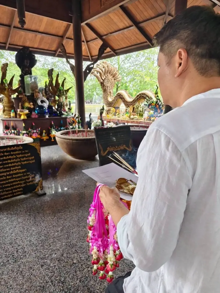 เลขธูปมงคล พ่อปู่ศรีสุทโธ-แม่ย่าศรีปทุมมา วัดป่าคลอง 11