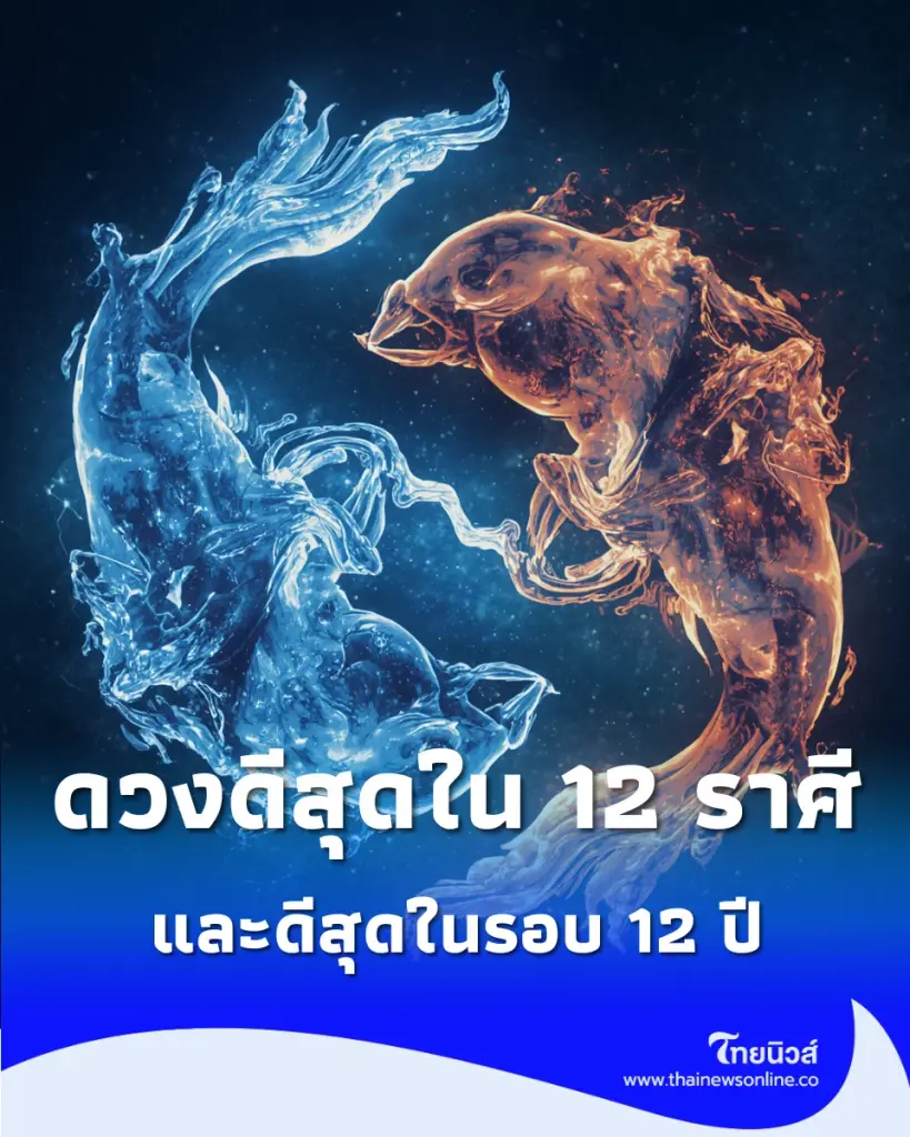 พบคนดวงดี 6 ราศี โชคลาภการเงินดีสุด ในรอบ 12 ปี