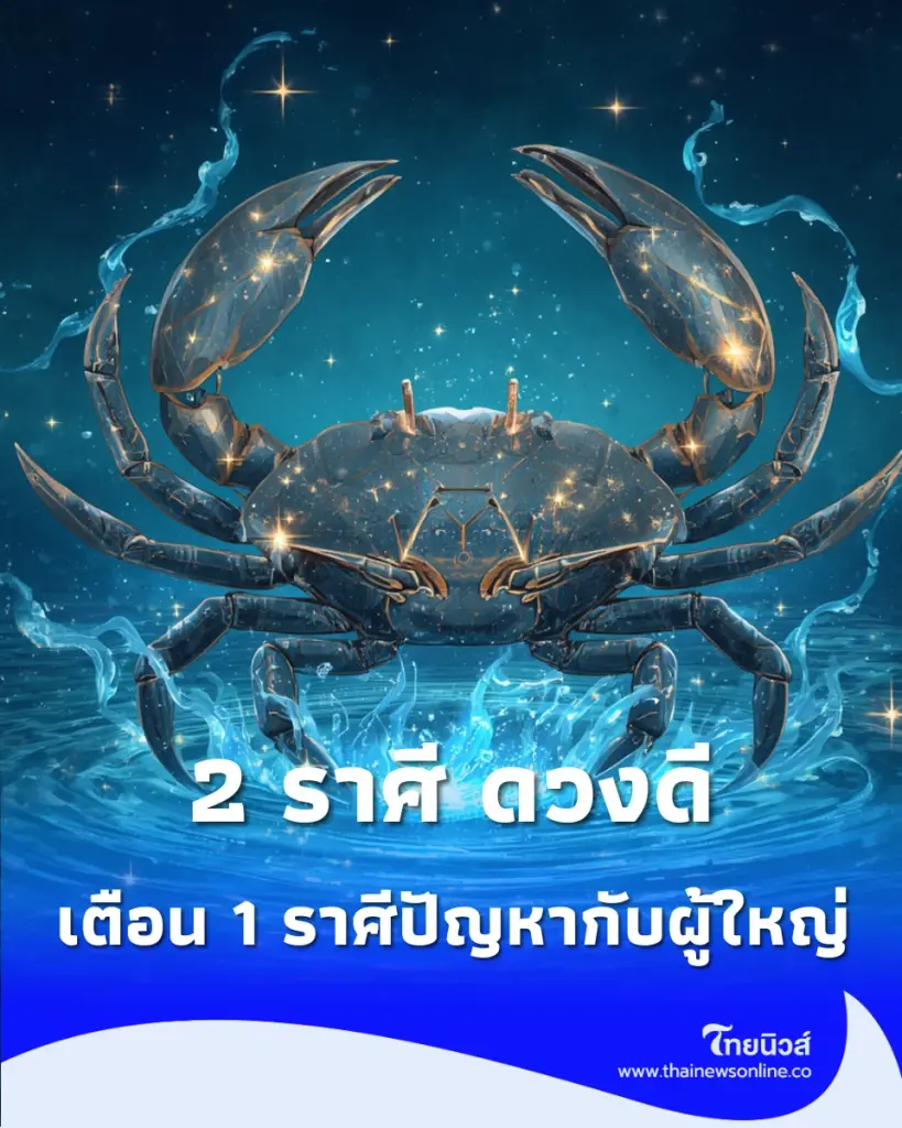 หมอช้างดูดวง เปิดคำทำนาย 3 ราศี ใครงานรุ่ง เงินพุ่ง และใครต้องระวังปัญหากับผู้ใหญ่