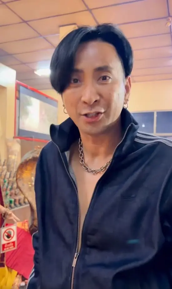 บอล เชิญยิ้ม ไหว้ขอพรศาลเจ้าแม่งูจงอาง ล้วงไหจับได้เลขสวย