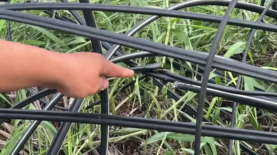ชาวบ้านโวยสายสื่อสารตัดทิ้งกองขวางซอยโพสะ 25 ผวาไฟฟ้ารั่ว