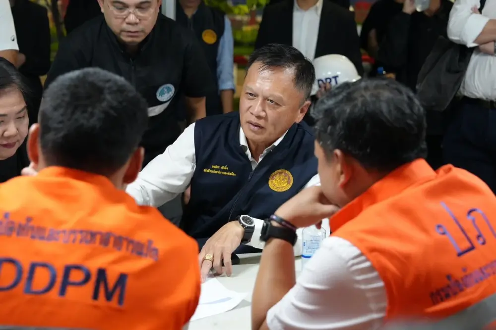 "เจเศรษฐ์" ลงพื้นที่ด่วน! กำชับกรมโยธาฯ เร่งประเมินความปลอดภัยของอาคารโดยรอบ