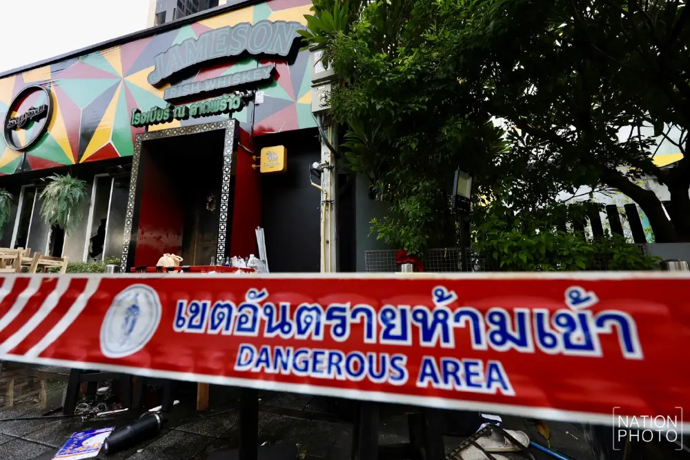 เพจดังเปิดคลิป นาทีก่อนเกิดเหตุเพลิงไหม้โรงเบียร์ เห็นแล้วสลดใจ