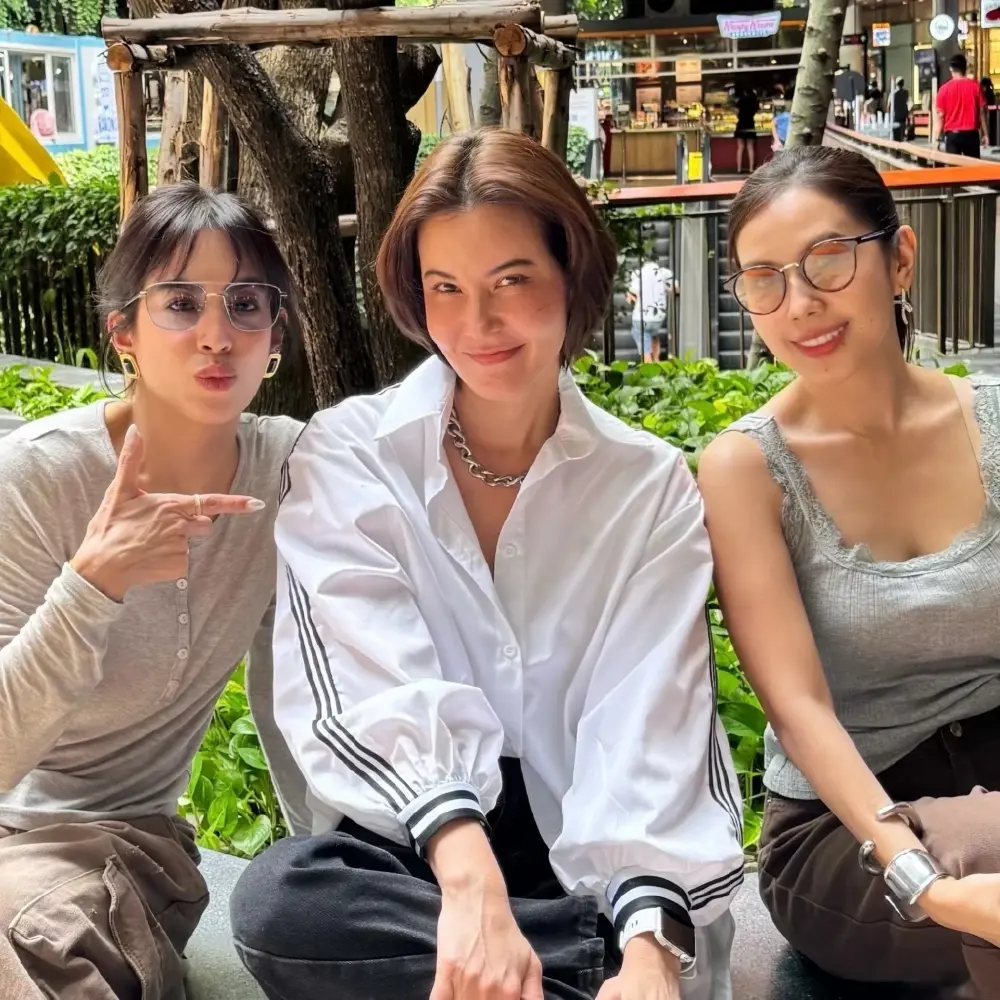 กาลเวลาทำอะไรไม่ได้! "ธัญญ่า" แท็กทีม "เกด-ยุ้ย" ย้อนอดีต 30 ปี