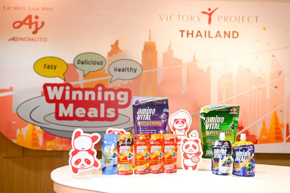 อายิโนะโมะโต๊ะ ต่อยอด "Ajinomoto Victory Canteen" ปีที่ 2  หนุนนักกีฬาไทย เอเชียนเกมส์ 2026