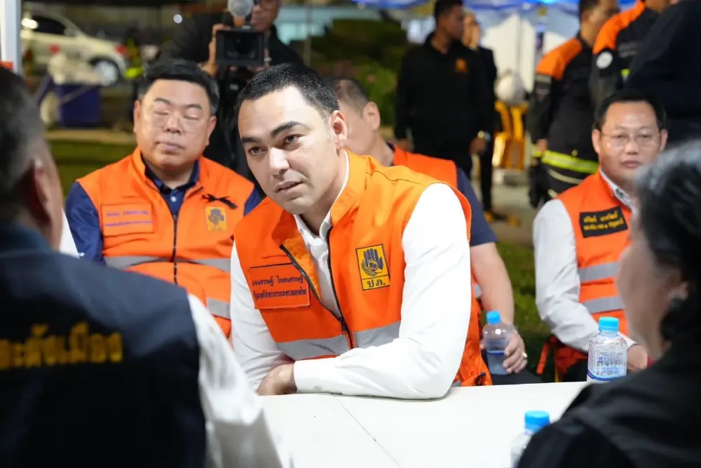 "เจเศรษฐ์" ลงพื้นที่ด่วน! กำชับกรมโยธาฯ เร่งประเมินความปลอดภัยของอาคารโดยรอบ
