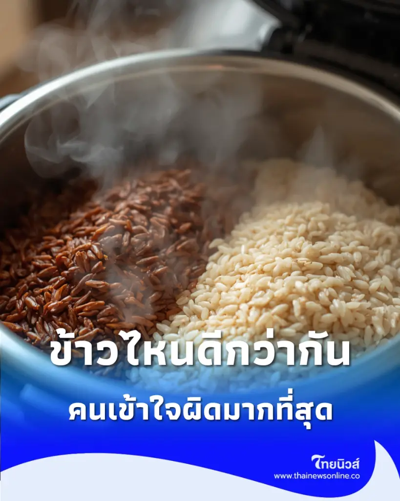 ไขข้อสงสัย ข้าวกล้อง กับ ข้าวไรซ์เบอร์รี่ อันไหนดีกว่ากัน