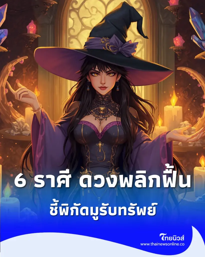 6 ราศี ดวงพลิกฟื้น ร้ายกลายดี เปิดพิกัดมูรับทรัพย์