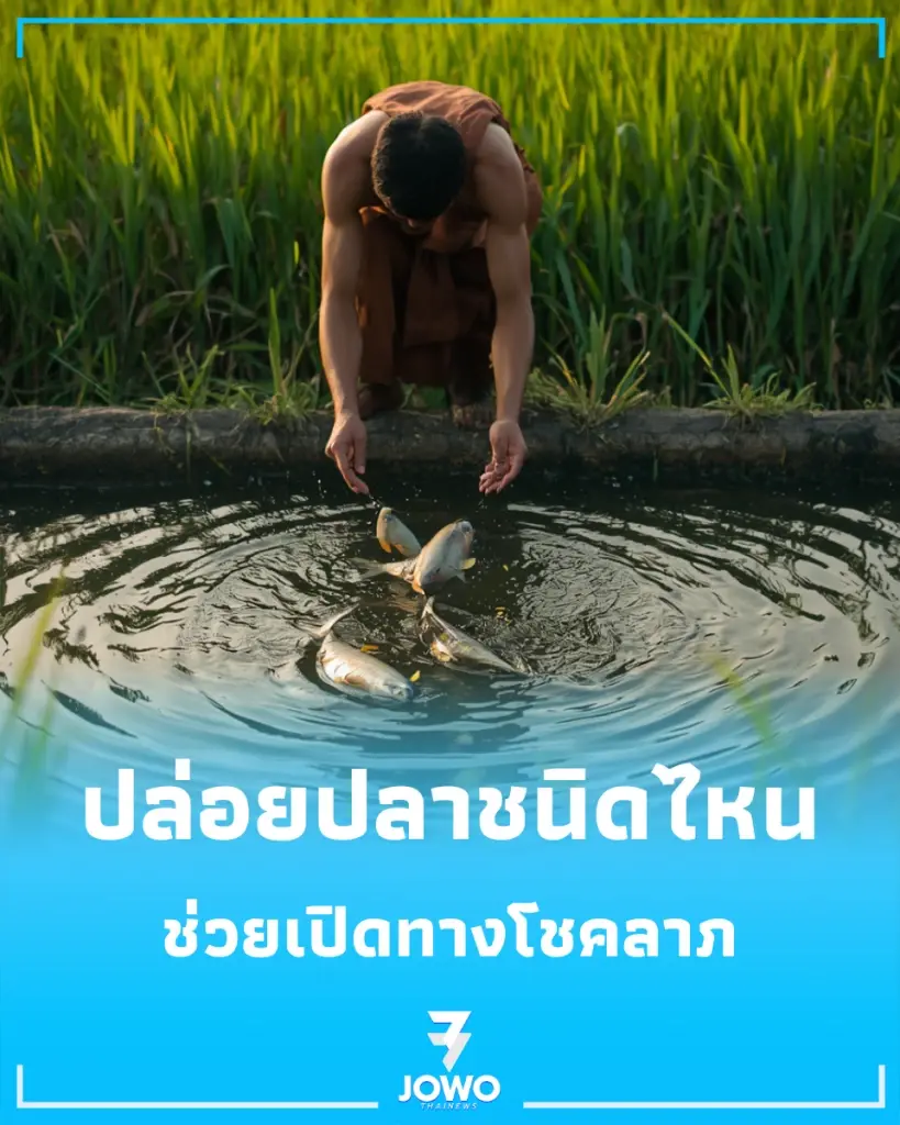 เช็กดวง 7 วันเกิด ปล่อยปลาชนิดไหน เสริมงานรุ่ง-เงินพุ่ง