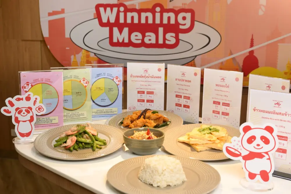อายิโนะโมะโต๊ะ ต่อยอด "Ajinomoto Victory Canteen" ปีที่ 2  หนุนนักกีฬาไทย เอเชียนเกมส์ 2026