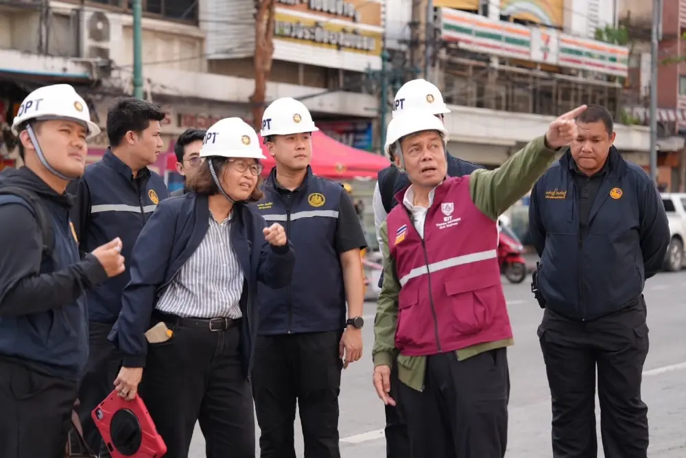 "เจเศรษฐ์" ลงพื้นที่ด่วน! กำชับกรมโยธาฯ เร่งประเมินความปลอดภัยของอาคารโดยรอบ