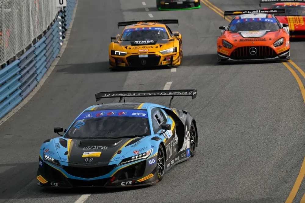 "ต๊อด ปิติ" ซิ่ง Honda NSX  GT3 แซงท้ายเกม! สิงห์ มอเตอร์สปอร์ตฯ เหมาชัย GT3 ศึกบางแสน