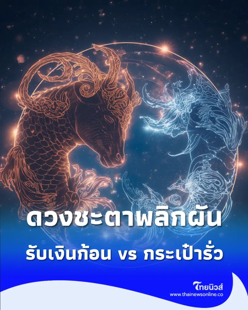 เปิด 5 ราศีรับจุดเปลี่ยนครั้งใหญ่ บางราศีเตรียมรับเงินก้อนโต แต่บางราศีเตือนภัยกระเป๋ารั่ว
