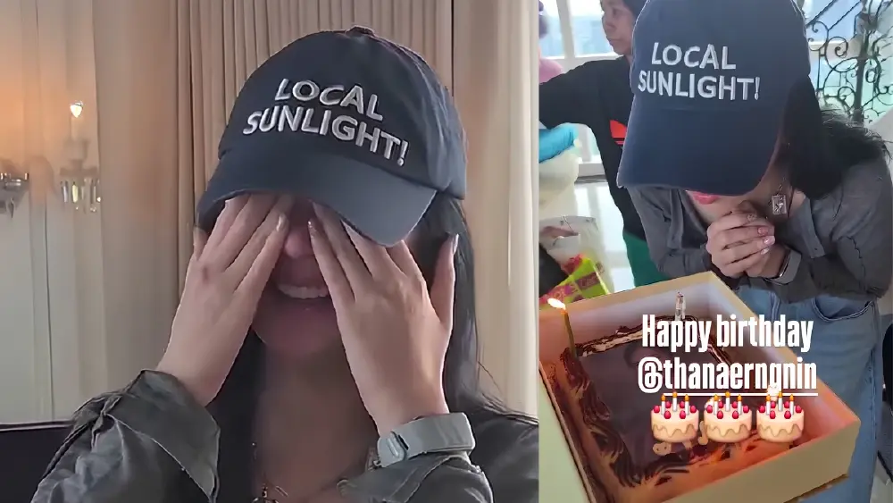 "ต้าเหนิง" ซึ้งน้ำตาไหล ครอบครัวแม่ชมพู่จัดเซอร์ไพรส์วันเกิด