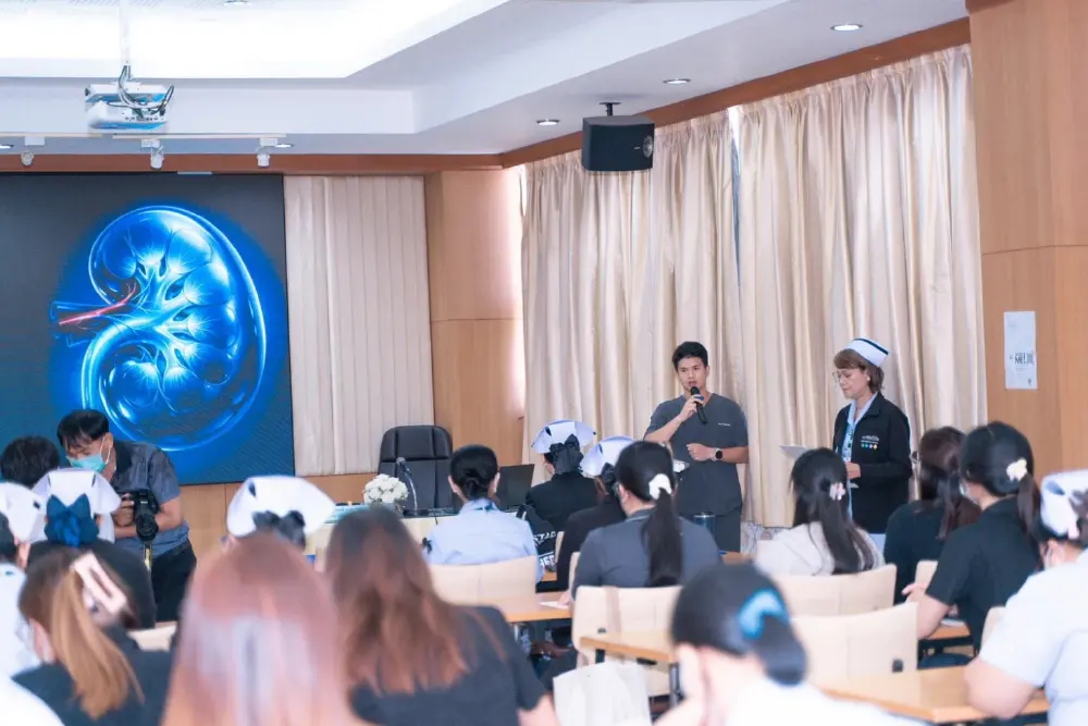 "รพ.สมุทรสาคร" ผนึก "รพ.ไทยนครินทร์" จัดประชุมวิชาการด้านการปลูกถ่ายไต