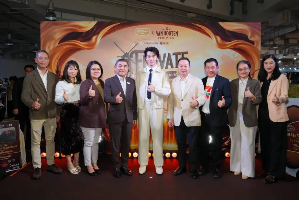 KCG แท็กทีม 7-Eleven ยกทัพช็อกโกแลตระดับโลก “Van Houten Professional” กับ 13 เมนูพรีเมียม