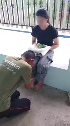 จบลงด้วยการกราบขอขมา หลังเกิดเหตุแซวแรง แม่ค้าหน้าปลาดุก