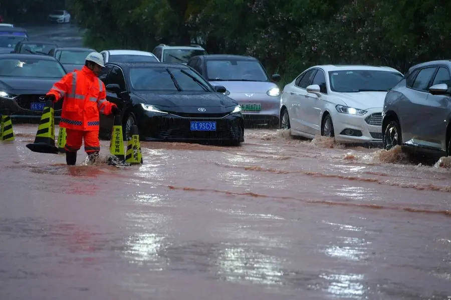 กว่างซีอ่วม! พายุไต้ฝุ่นไมสักถล่มจีนตอนใต้ ทำฝนตกหนักรุนแรงฉับพลัน