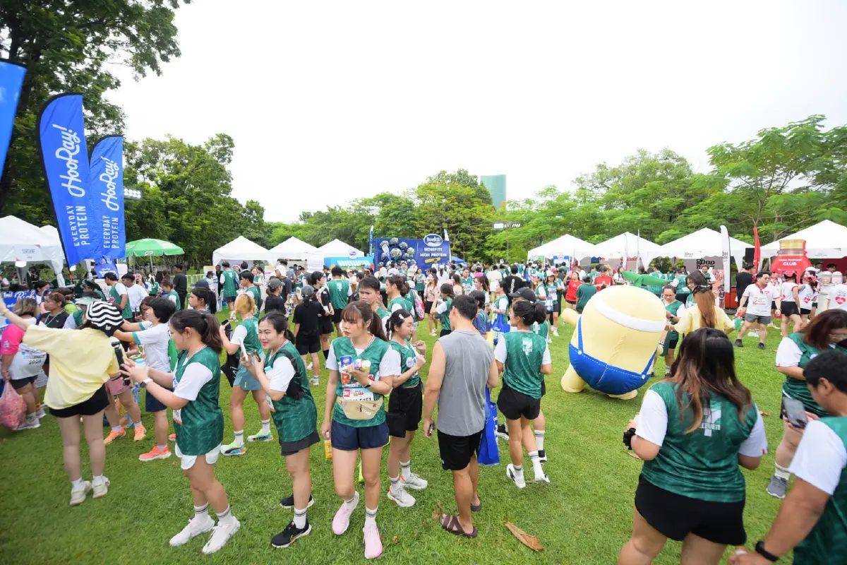 7-11 จุดพลังคนไทยรักสุขภาพ ในงาน  ALL member Milk Run 2026 Presented by 7-Eleven