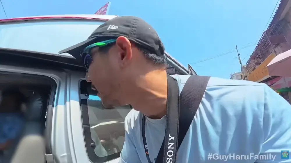 เผยนาทีระทึก "กาย รัชชานนท์" กระโดดขวางกระบะซิ่งบีบแตรไล่เด็ก