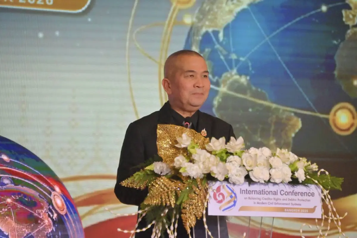"รมว.ยุติธรรม" เป็นประธานเปิดประชุมระหว่างประเทศว่าด้วยการบังคับคดีแพ่ง