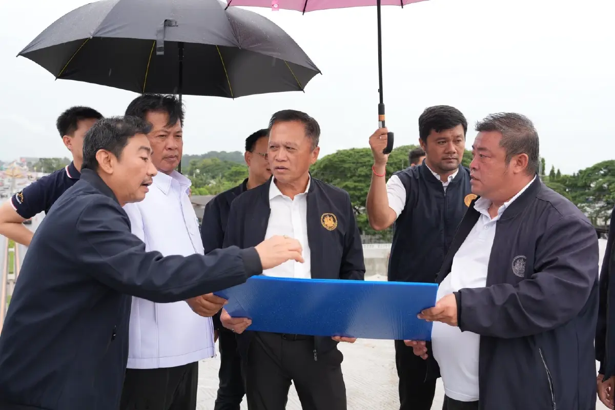 อธิบดีกรมโยธาฯ ลงพื้นที่อุดรธานี เร่งรัดซุ้มประตูเมือง ต่อยอดโมเดลหนองขอนกว้าง