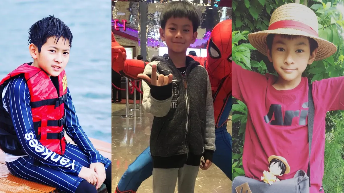 นานๆ เห็นที  "น้องคีตะ" ลูกชาย "ลีโอ พุฒ" ฉายออร่าความหล่อวัย 17 ปี