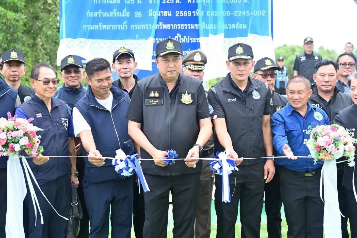 “รมว.สุชาติ” ลุยจันทบุรี เติมน้ำกว่า 2,500 ไร่ ให้ภาคการเกษตรและสัตว์ป่า