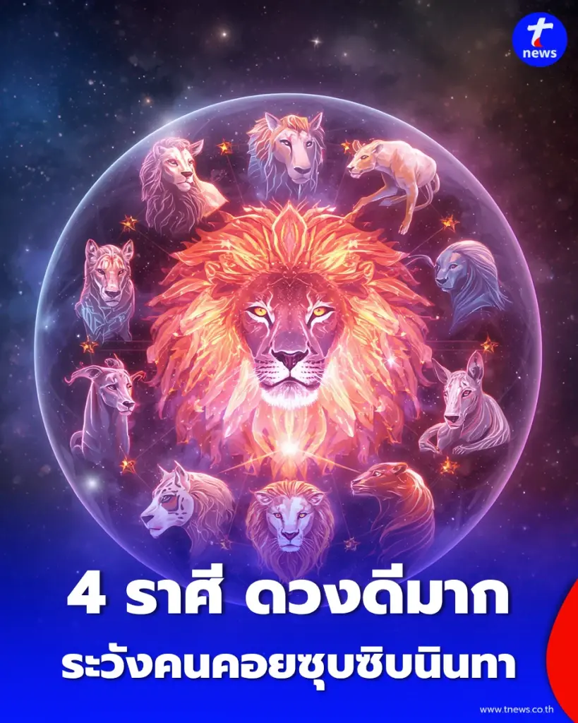 4 ราศี ดวงดีมาก การเงินเด่น การงานเติบโต มีโชคร่วมด้วย 