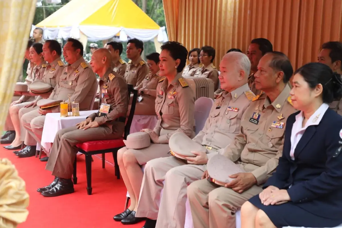 บวงสรวงตัดไม้จันทน์หอม 20 ต้นกุยบุรี ใช้ในงานพระราชพิธีฯ รัฐพร้อมปลูกทดแทน 10 เท่า