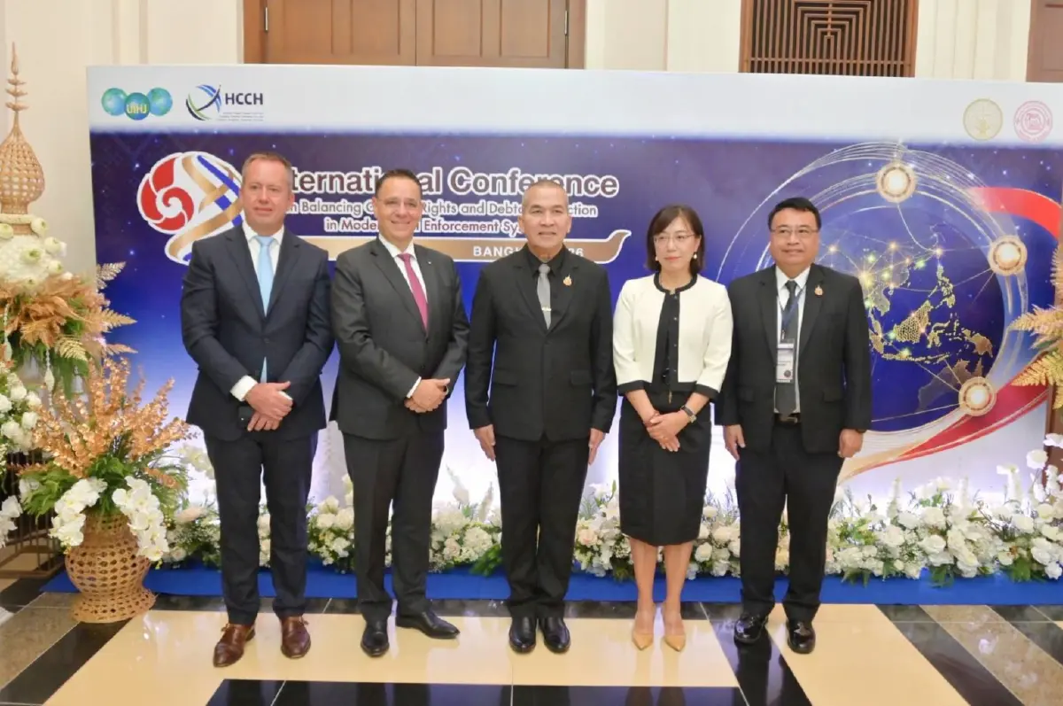 "รมว.ยุติธรรม" เป็นประธานเปิดประชุมระหว่างประเทศว่าด้วยการบังคับคดีแพ่ง