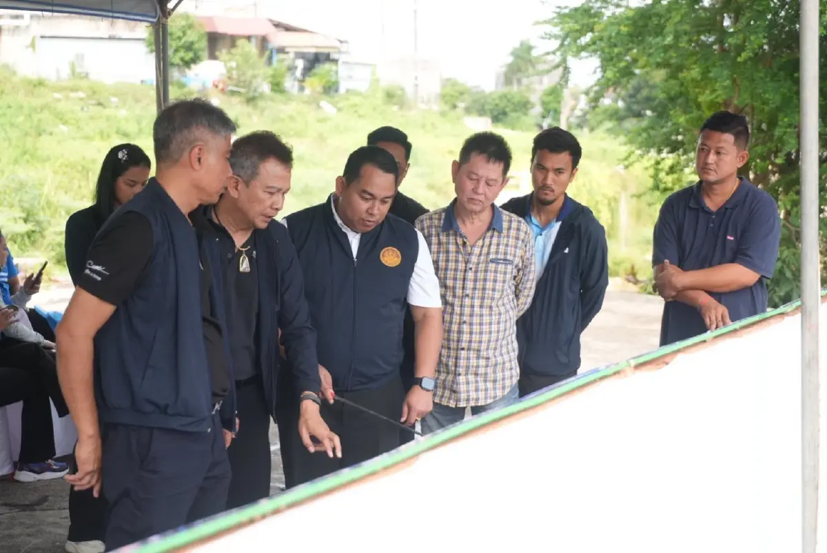 มท.3 ลงพื้นที่สงขลา เร่งโยธาฯ ลุยระบบระบายน้ำควนลัง-คอหงส์ ป้องกันน้ำท่วมหาดใหญ่