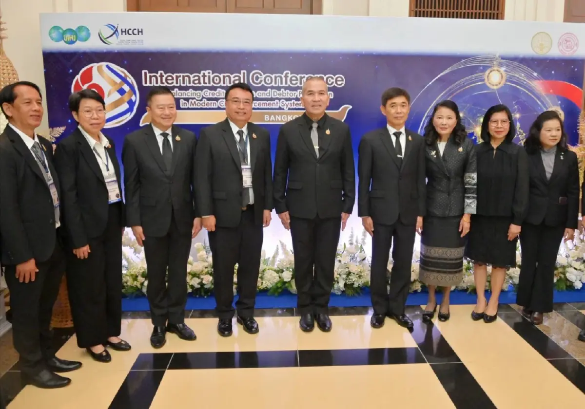 "รมว.ยุติธรรม" เป็นประธานเปิดประชุมระหว่างประเทศว่าด้วยการบังคับคดีแพ่ง