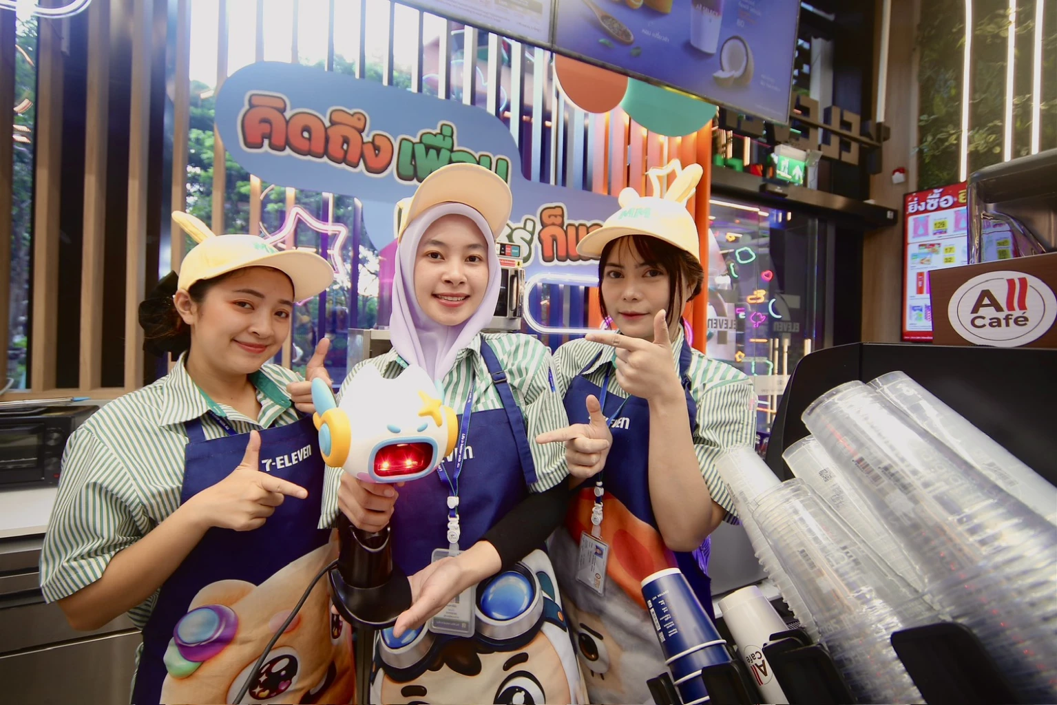 7-11 เปิดประสบการณ์ใหม่กับ Character-Themed Store สาขา Festie Town, Happitat