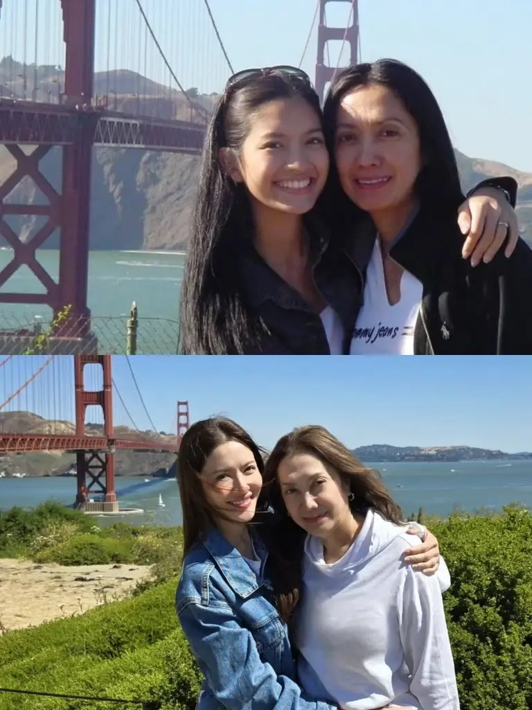 แฟนคลับเทียบภาพ "แอฟ ทักษอร" คู่คุณแม่ vs ถ่ายคู่ "น้องปีใหม่"