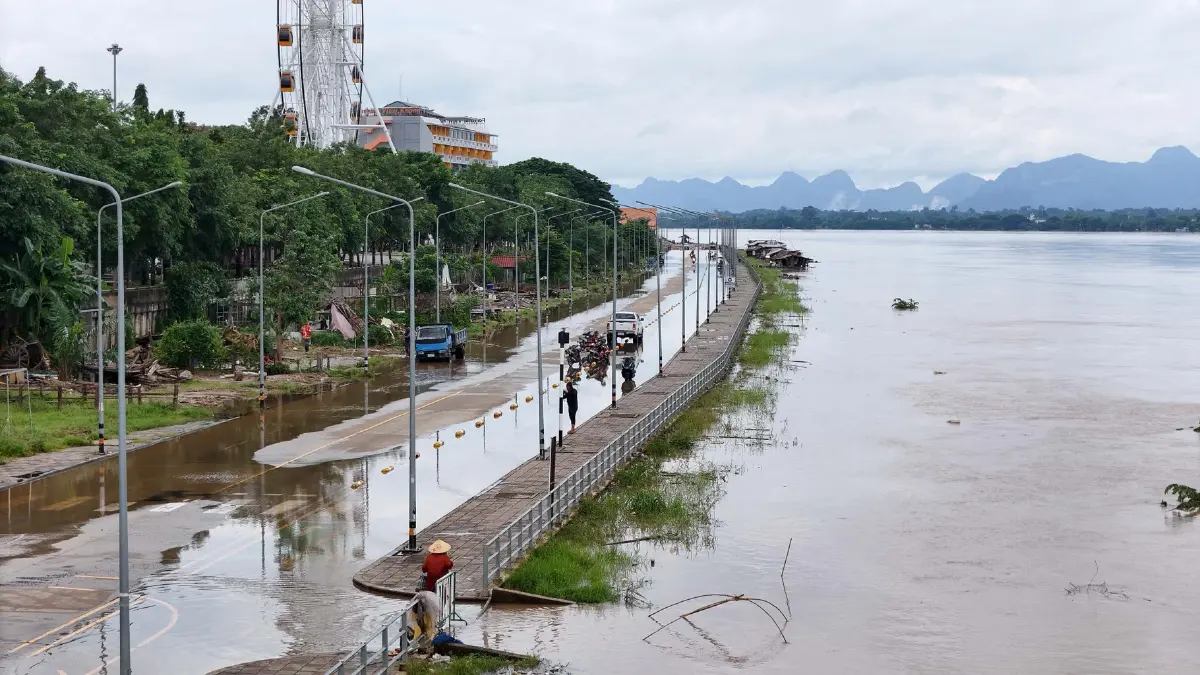 สทนช. เตือน 8 จังหวัด เฝ้าระวังน้ำโขงเพิ่มสูง 11-15 ส.ค. 