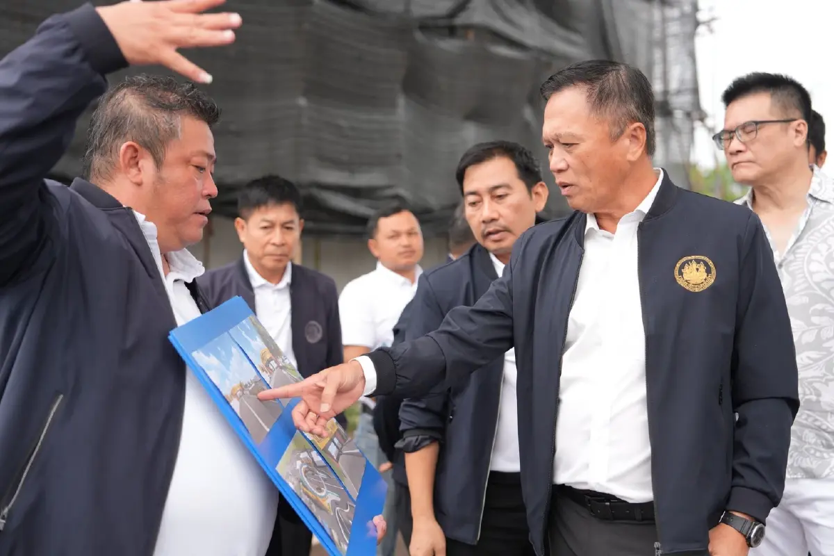 อธิบดีกรมโยธาฯ ลงพื้นที่อุดรธานี เร่งรัดซุ้มประตูเมือง ต่อยอดโมเดลหนองขอนกว้าง