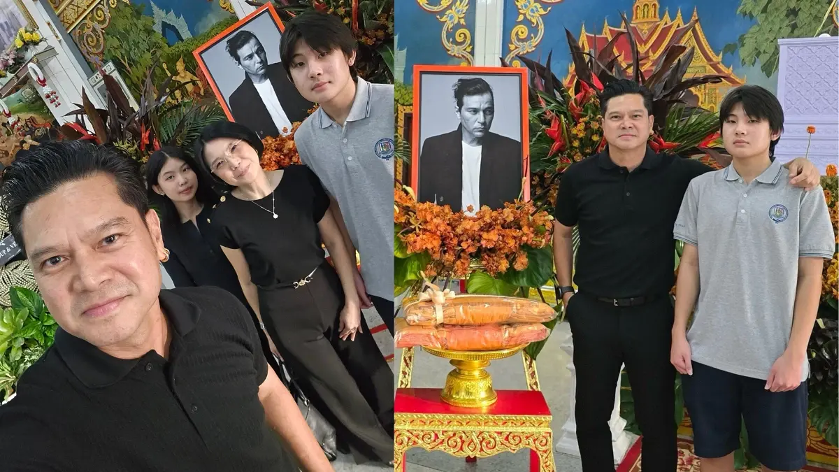 หล่อเข้าตาเต็มๆ  ลูกชาย "เต๋า สมชาย" ในวัย 15 ปี โดดเด่นสะดุดตา